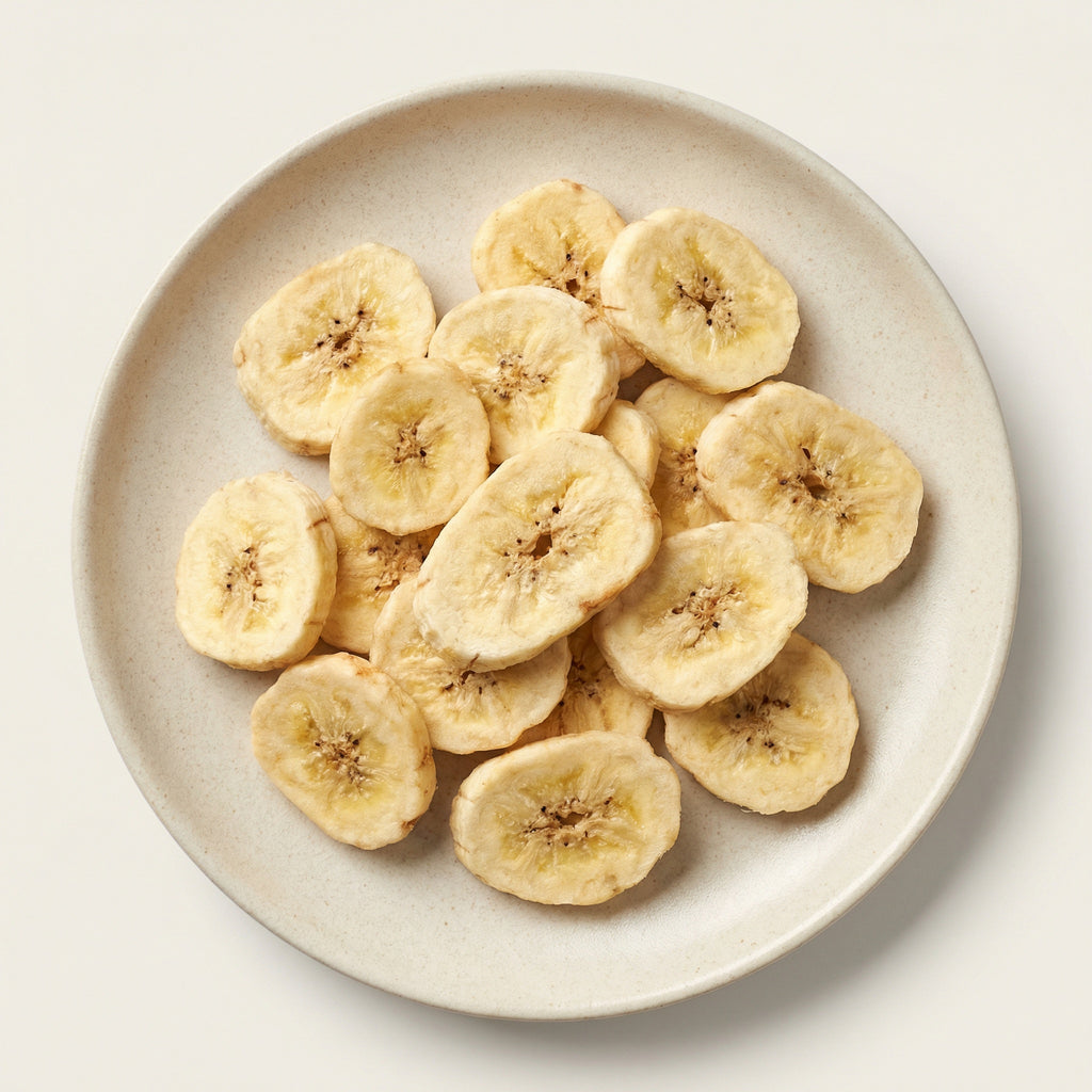 Plátano liofilizado (freeze dried banana)