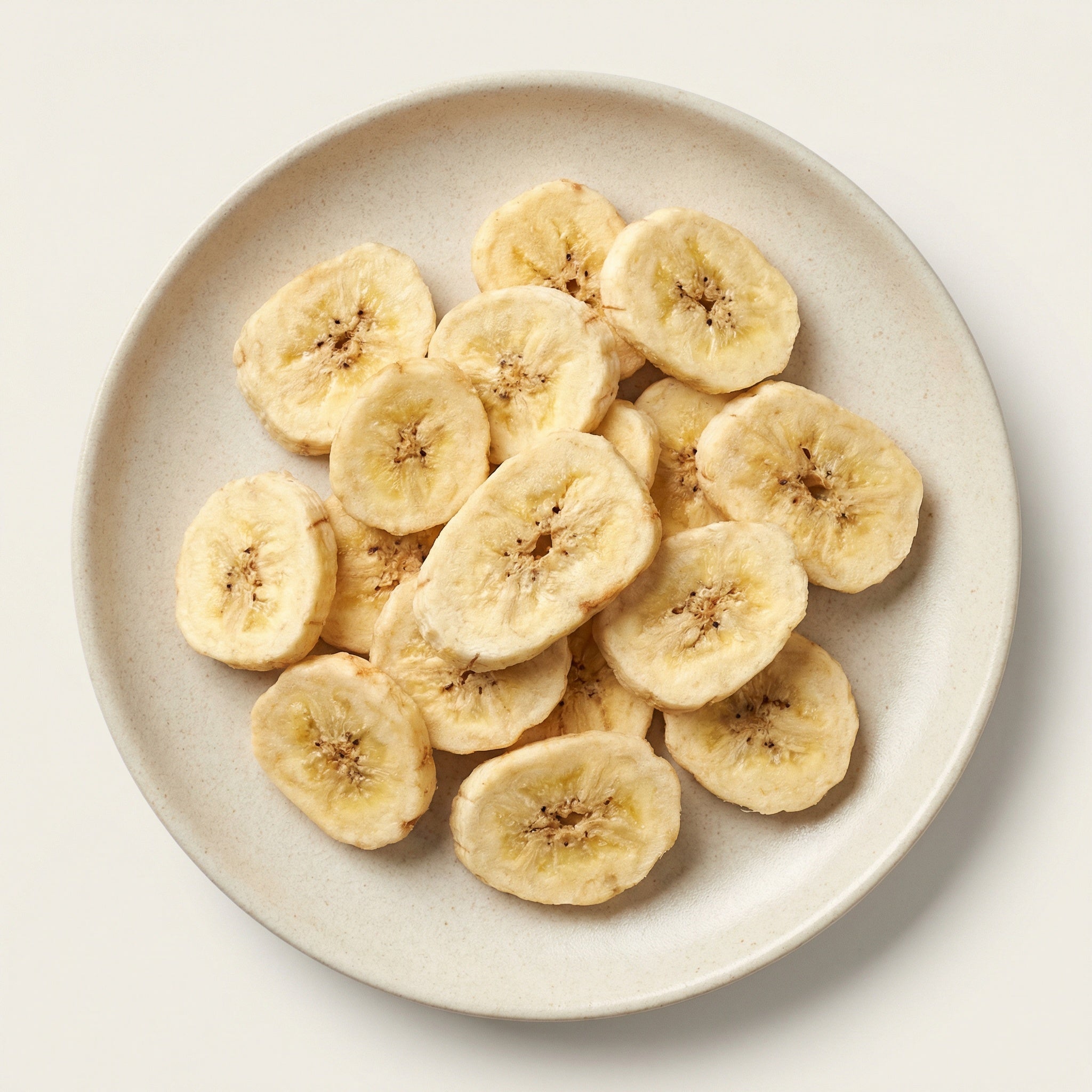Plátano liofilizado (freeze dried banana)